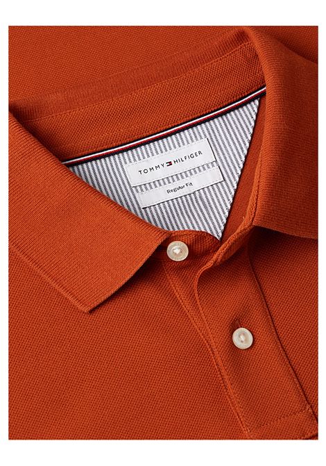 Tommy Hilfiger 1985 Regular Fit Polo Shirt Rusty Ochre Men TOMMY HILFIGER | Polo Shirts | MW0MW17770-S0F